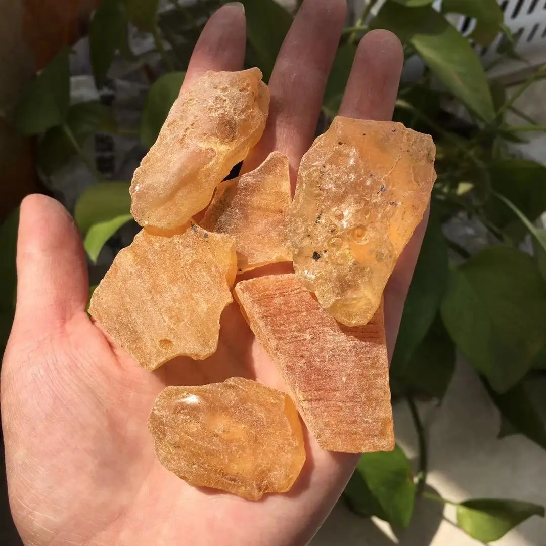 Natural Baltic Amber Loose Gemstone Rough Raw Stone Resin Mineral Specimens | Дом и сад