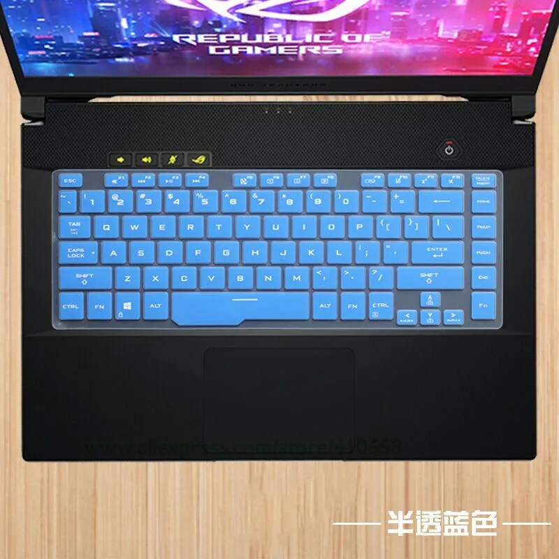 Силиконовый защитный чехол для клавиатуры ноутбука ASUS ROG Zephyrus G GA502 GA502D ga502du ga502gu 15 6