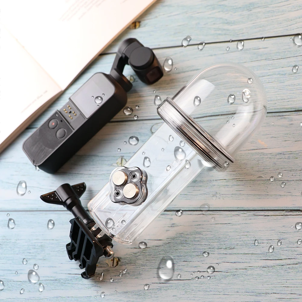 60 м водонепроницаемый корпус чехол для DJI OSMO Карманный чехол Дайвинг защитный чехол для DJI OSMO Карманный карданный камеры аксессуары