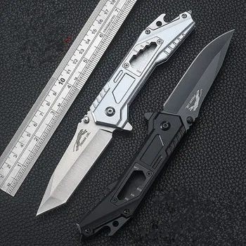 

D2 folding knife high quality stainless steel folding knife outdoor multifunctional self-defense tool knife household hand tool