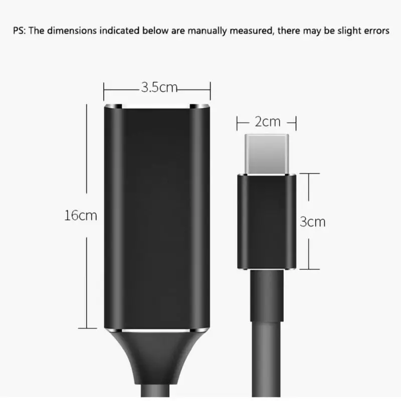 USB-C тип-c к HDMI тип-c проекционный экран мобильного телефона HD конвертер 4K30Hz