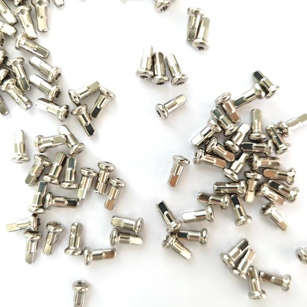 Pillar 5R Internal Nipples Brass Silver Nipple 10.5mm 4R FG2.3 14G 2.0 Spokes Hidden Nipple for Road Mtb Bike Wheels Parts bicycle spokes bike spokes nipples