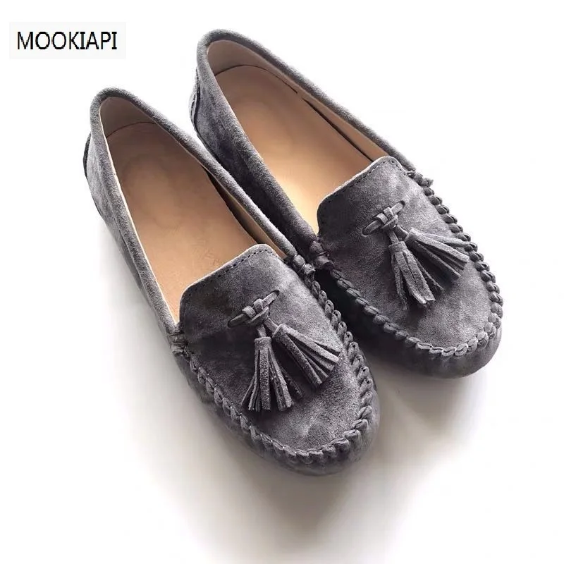 Chinese Brand Women's Shoes 100% Real Leather Classic Women's Loafers Women Flats Shoes Summer women shoes