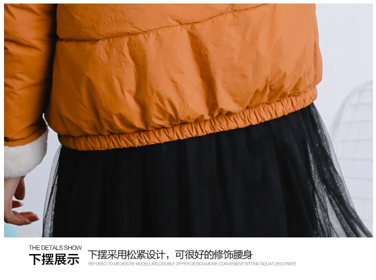 Best Friend-Photo Shoot Winter New Style-Lambs Wool Short down Jacket Cotton-padded Clothes Fashion Ladies' Cotton-padded C