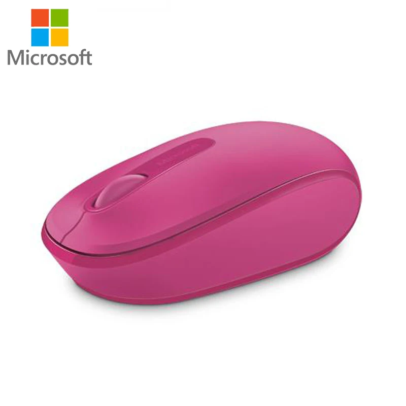 Беспроводная мини мышь Microsoft 1850 портативная офисная розовая 2 4 ГГц креативная