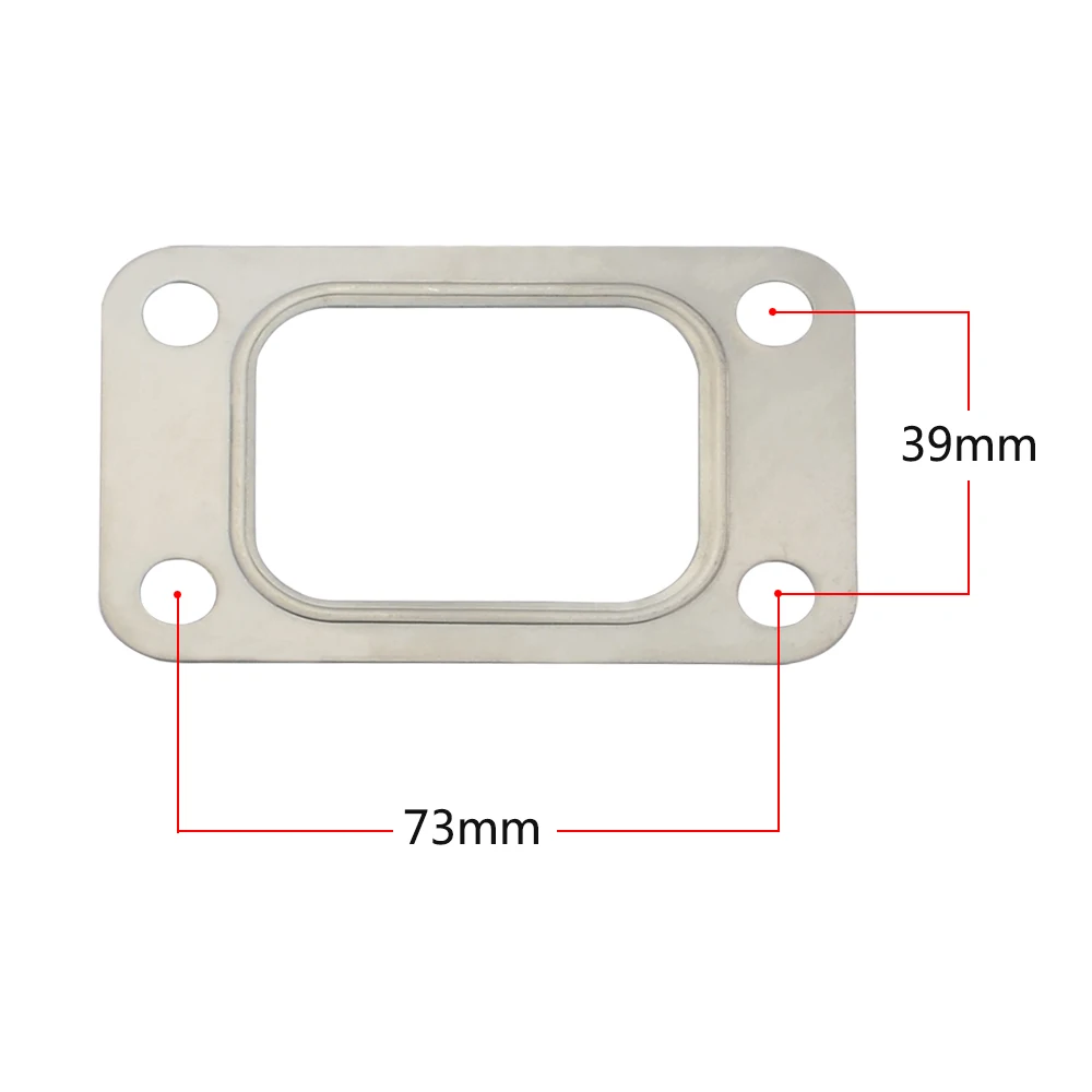 EPMAN STAINLESS TURBO INLET GASKET 10PCS/LOT FOR T2 T25/T28 GT25/GT28 GT2876/GT3071 TURBOCHARGER VR4802 washers and gaskets