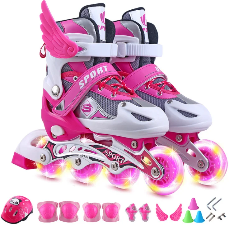 Roller Skates Children Adult Adjustable