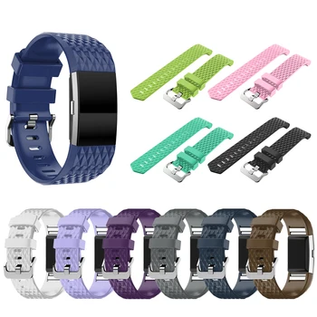 

Smart Wristband Strap For Fitbit Charge 2 Band 20mm Replacement Bracelet Strap For Silicone Sport Wrist Strap Accessory
