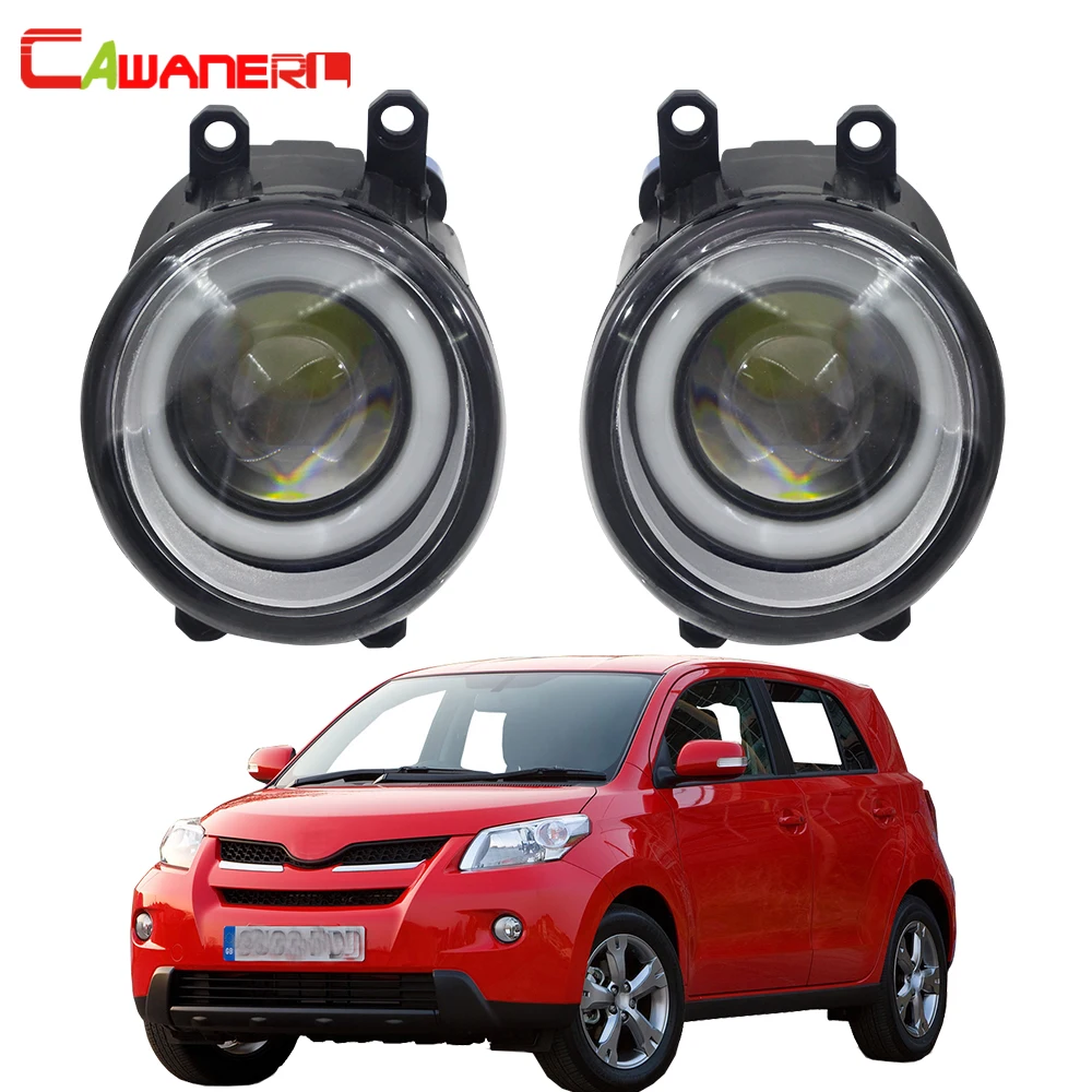 Cawanerl For Toyota Urban Cruiser 2009-2014 Car LED Fog Light Angel Eye DRL Daytime Running White 30W 3000LM 12V 2 Pieces | Автомобили и