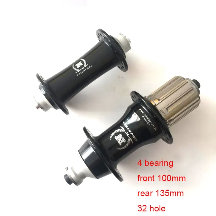 4 Bearing Front Hub Rear Hub 130mm 135mm Bike Hub 32 Holes For Mtb