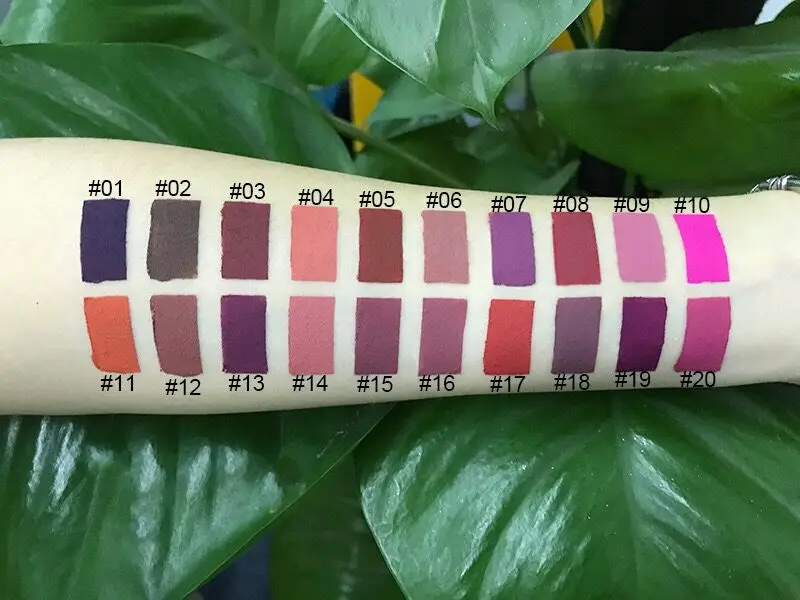 Торговля 30 Цвета матовый Водонепроницаемый Матовая жидкая губная помада с антипригарным покрытием длинные, длительного действия, для макияжа, косметический блеск для губ, Пользовательский ярлык