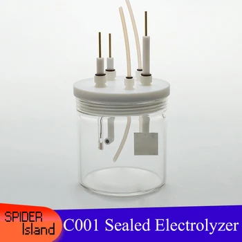

C001 Sealed Electrolyzer / Straight Five Sealed Electrolytic Cell / Three Electrode System Common Electrolysis Cell