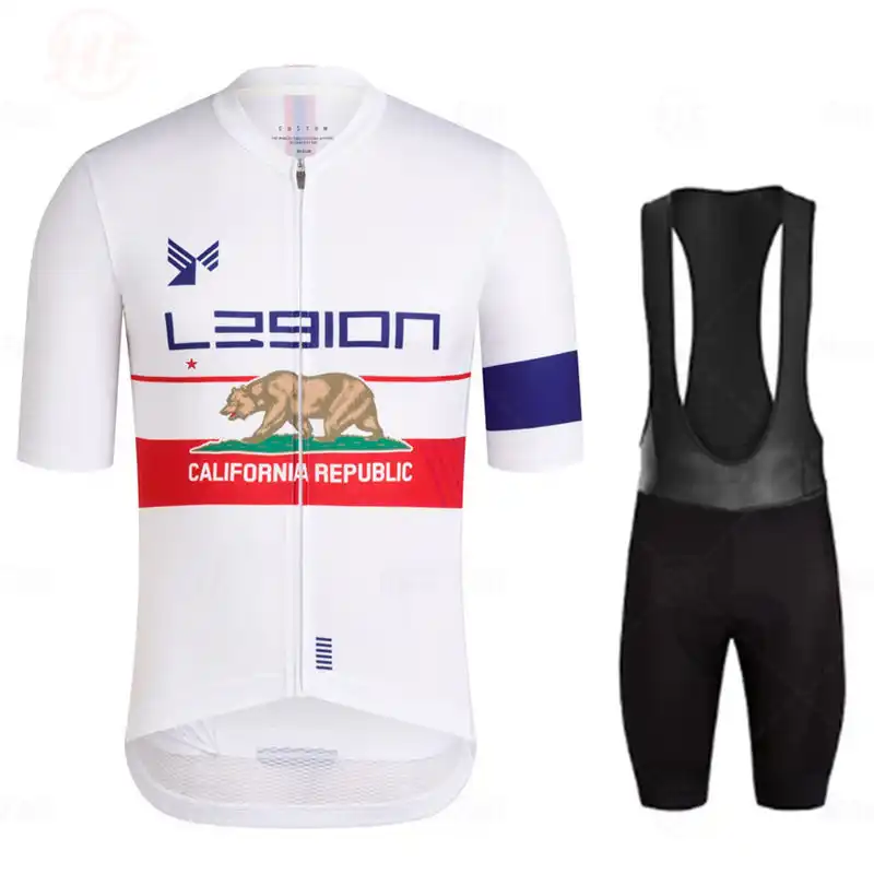 2020 LEGION OF LOS ANGELES Cycling Jersey Set Summer Bicycle Clothing