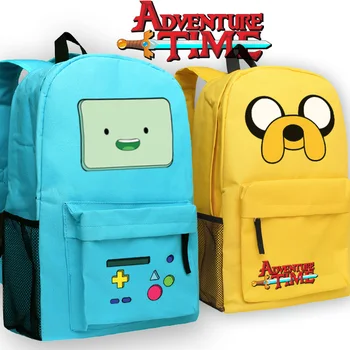 

Cartoon Adventure Time Backpack Bag Students Teenager Bag School bags Book Boys Girls Travel Laptop Bag Gift