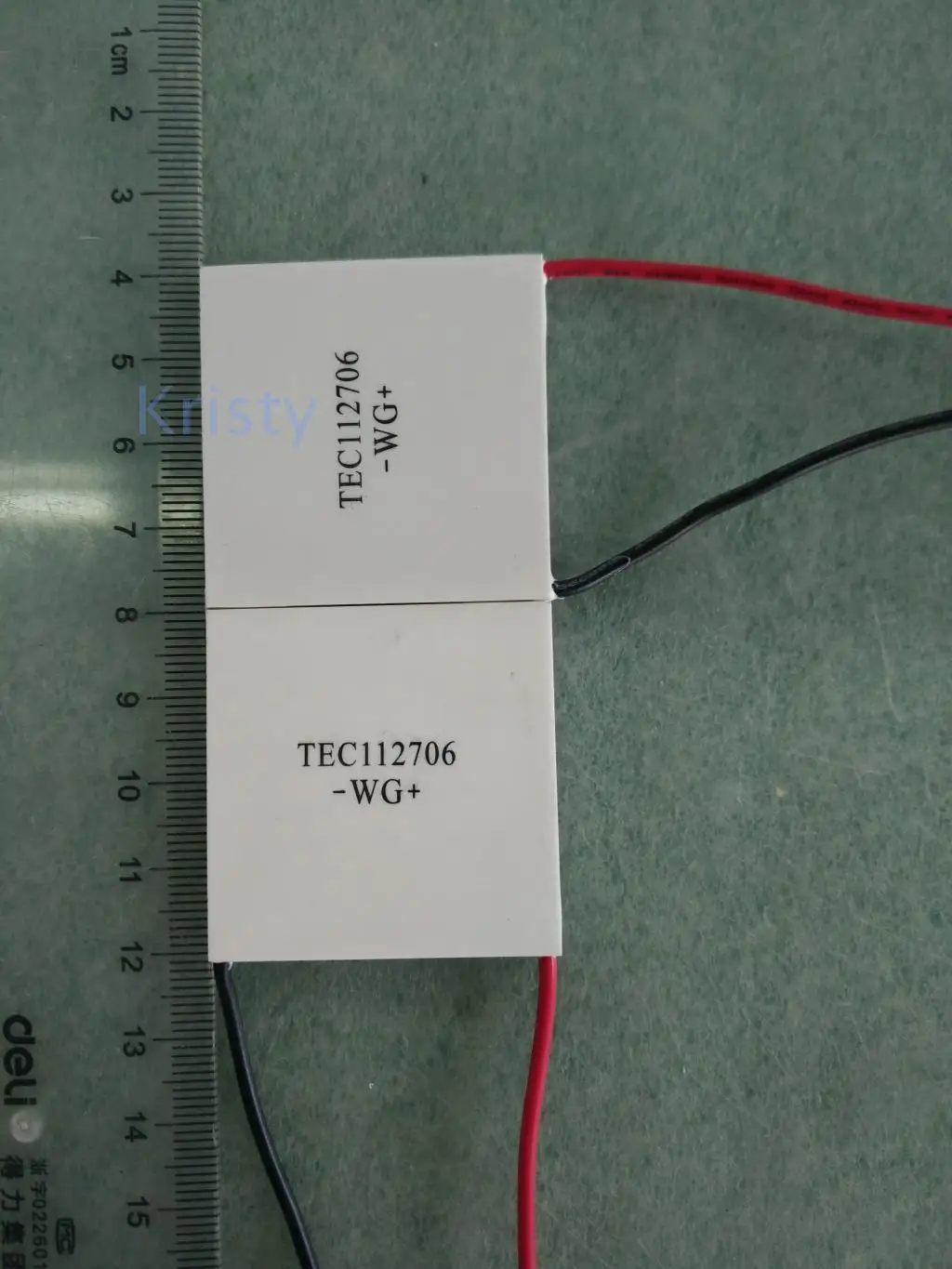 

Water dispenser/refrigerant semiconductor refrigeration chip thermoelectric power generation chip electronic component tec1-1270