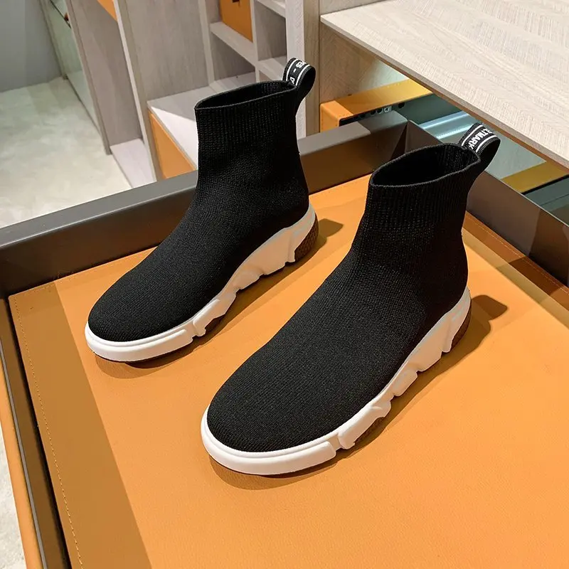 sneaker sock boots