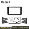 Radio Fascia para VW Touran Caddy Jetta Golf Passat SKODA Fabia Octavia Seat Leon estéreo Panel Trim Kit DVD marco ► Foto 1/6