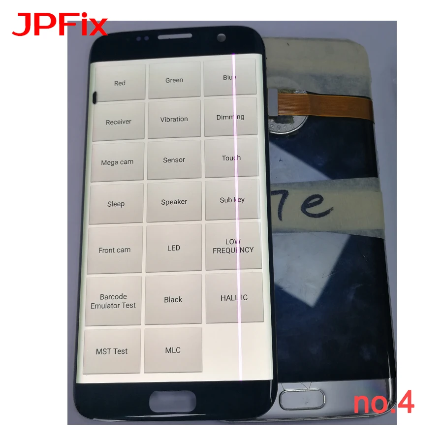 JPFix AMOLED для Samsung Galaxy S7 Edge G935FD G9350 G935A LCD сенсорный экран дигитайзер сборка Замена с