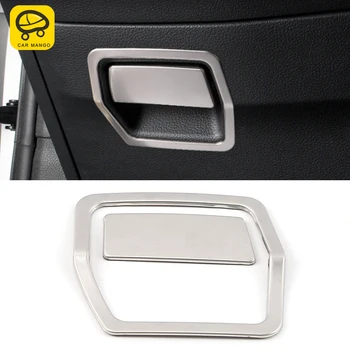 

CarManGo Car Accessories Driver Seat Glove Box Trim Sticker Cover Frame Interior Decoration for Audi A4 A5 S4 S5 B9 2017-2020