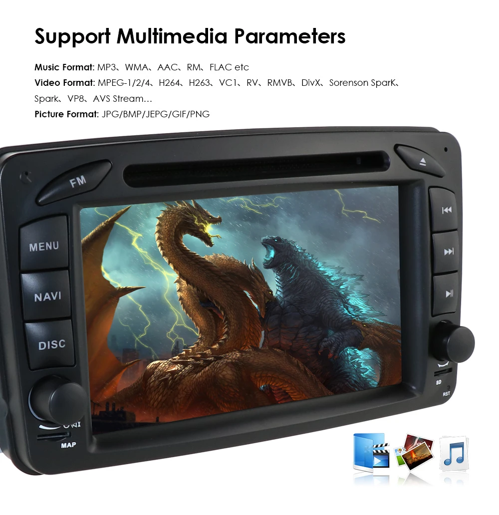 Perfect NEW!!!2DIN Android 9.0PX5 Octa core 4GRAM+64GROM GPS Navigation for Mercedes-Benz A-W168 C-W203Viano VitoW209Support SWC WIFI 21