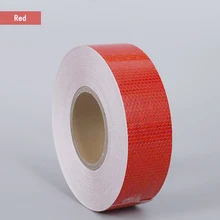 5cmx10m/Roll Car Safety Mark Warning Tape Reflective Strip Stickers For Bicycle Car Exterior Decoration Accessories