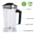 Цифровой 3HP BPA FREE 2L Автоматическая Сенсорная Панель Профессиональный Блендер Миксер Соковыжималка Высокая Мощность Кухонный Комбайн Ледяные Коктейли Фрукты