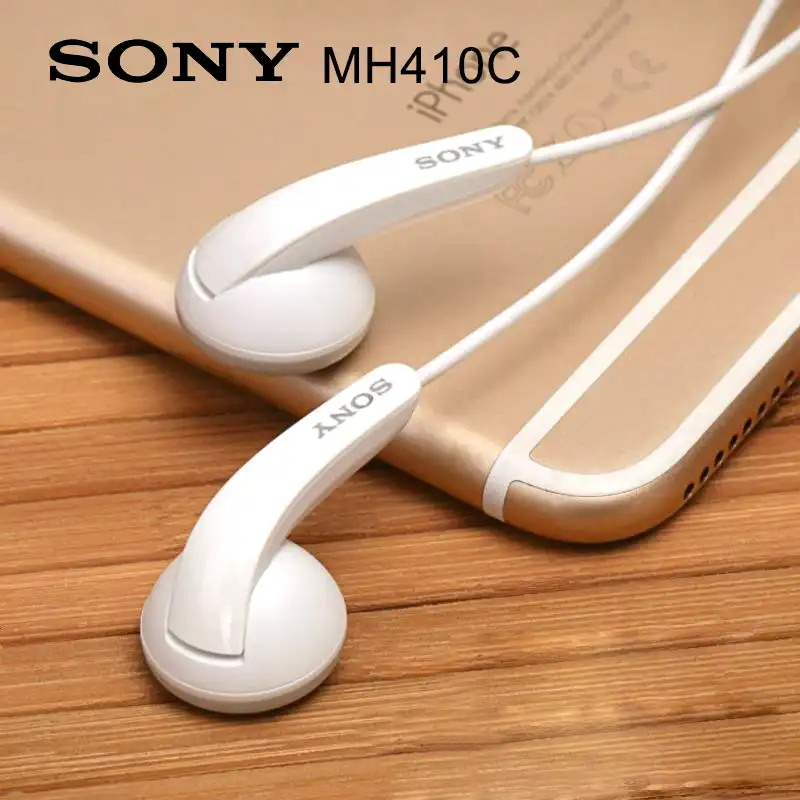 オリジナルソニーmh410c In 耳イヤホン低音イヤホンマイクのxperia L36h M4 M5 L1 Xzs Xa Xa1 Xa2 Z1 Z2 Z3 電話用イヤホン ヘッドホン Aliexpress