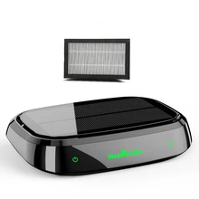 Автомобильный очиститель воздуха на солнечной батарее с отрицательными ионами для устранения запаха формальдегида, ароматический увлажнитель, распылитель, Прямая зарядка на солнечной батарее