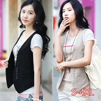 

Spring New Korean All-match Slim Suit Vest Vest / Small Vest Vest Size Dress Female