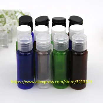 

wholesale 20ml PET plastic samples bottle with flip lid,essential oil liquid moisturizer facial water cosmetic container