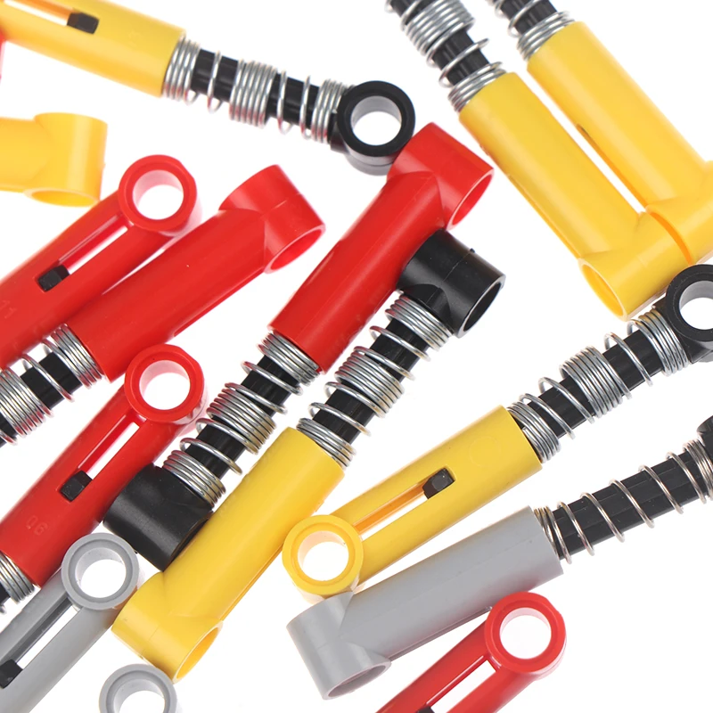 Technic-bloques de construcción autoblocantes, 10 Uds., juguete amortiguador, novedad de 2020