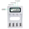 USB battery charger smart LCD screen charge for 2A 3A AA AAA NI-MH nimh ni mh batteries ► Photo 2/6