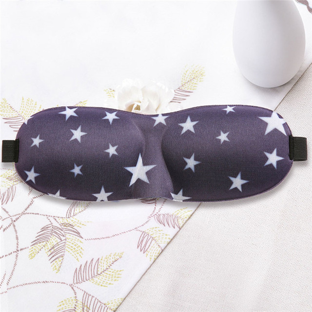3D Sleep Mask Natural Sleeping Eye Mask Eyeshade Cover Shade Eye Patch Women Men Soft Portable Travel Eyepatch #245325
