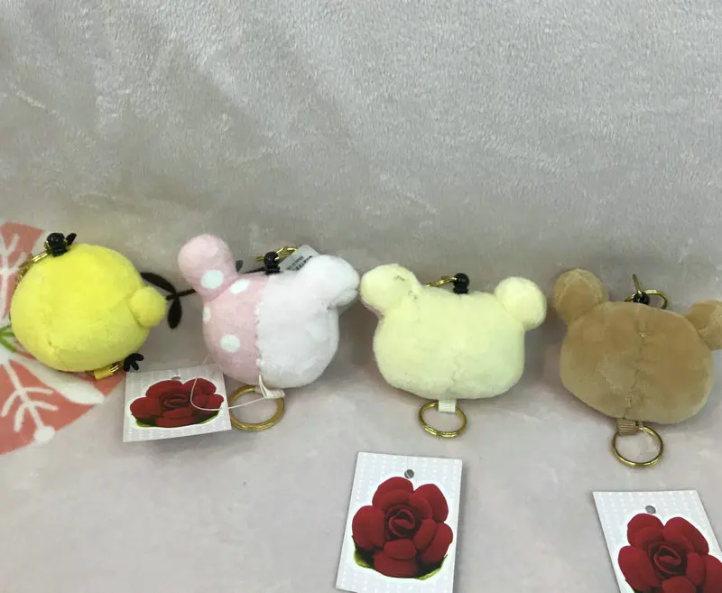 Rilakkuma брелок легко медведь брелок мультфильм плюшевый брелок растяжение брелок