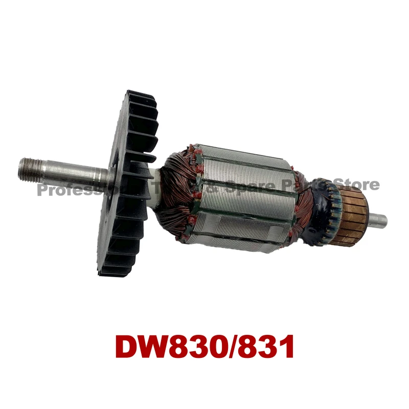 AC220V Armature Rotor Anchor Replace for DEWALT DW830 DW831 Angle