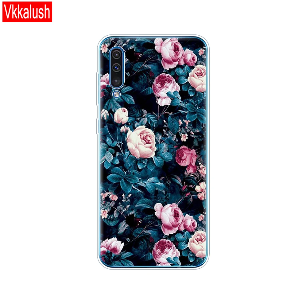 80140 Для samsung Galaxy A30S силиконовый прозрачный Футляр задняя крышка чехол для телефона samsung A30 A307 A307F SM-A307F мягкий чехол 6,4 cat - Цвет: 80140