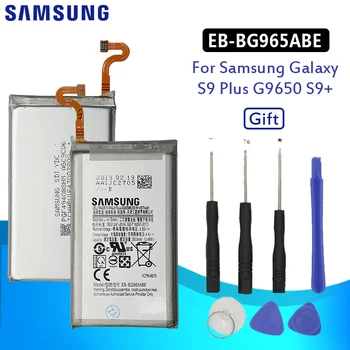 

SAMSUNG Original Phone Battery EB-BG965ABE For Samsung Galaxy S9 Plus G9650 S9+ G965F 3500mAh Replacement Batteries + Tools