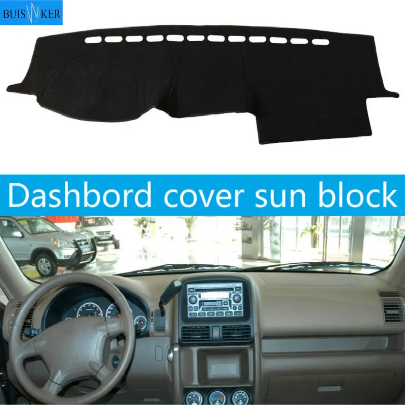 

For Honda CR-V CRV Car Dashboard Cover Dash Mat Pad Dash Board Carpet Auto Sun DashMat Car Styling 2002 2003 2004 2005 2006