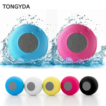 

TONGYDA Mini Bluetooth Speaker Portable Waterproof Wireless Handsfree Speaker For Showers, Bathroom, Pool, Car, Beach & Outdoor