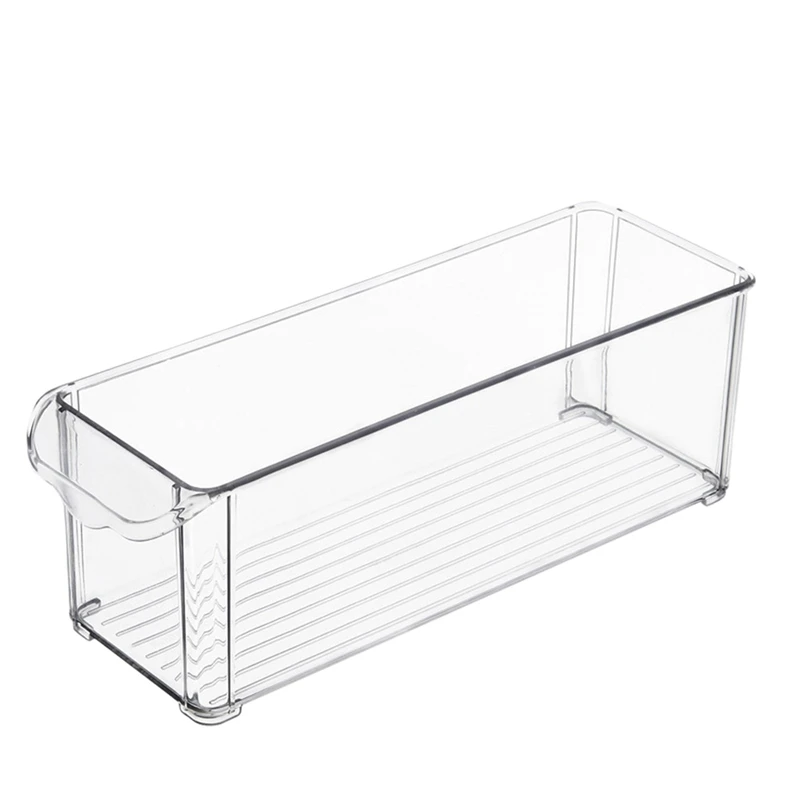 

Refrigerator Storage Storage Box Food Fruit Refrigeration Drawer Plastic Storage Box Narrow Section Heightening Transparent Plas