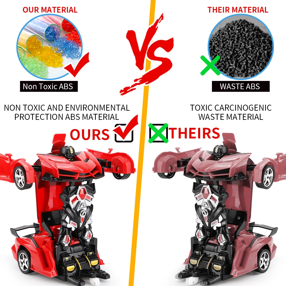Радиоуправляемый автомобиль Трансформация Роботы спортивный модель роботы