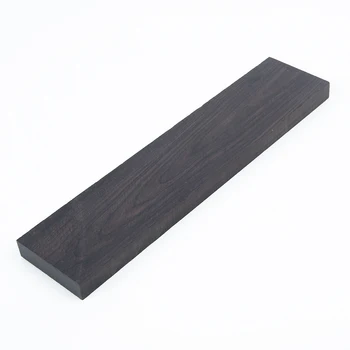 

Length Black Ebony Wood Material Handle Parts Wood Blanks 20x4.5x1.1cm Block DIY Lumber Handle/Hardwood