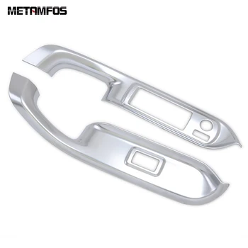 

For Toyota Voxy Noah R80 2014-2016 2017 2018 Front Door Window Lift Switch Cover Trim Inside Armrest Frame Interior Accessories