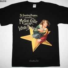 Новая Черная футболка с надписью «THE SMASHING PUMPKINS MELLON COLLIE AND THE INFINITE Sad» sbz3333