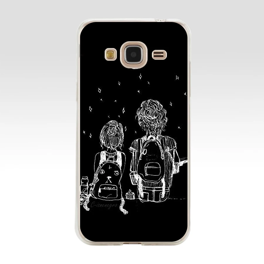 Мягкий силиконовый чехол из ТПУ для Samsung j3 j5 j7 2016 2017 j330 j2 j6 Plus 2018 015FG sky Space planet sun Moon