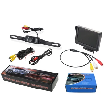 

Auto Car Backup Camera Parking LCD Monitor DC 12V 4.3 inch Replacement