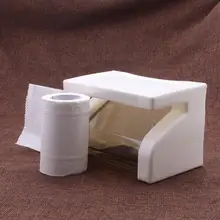 Прочные аксессуары для ванной комнаты, пластиковый держатель для туалетной бумаги, держатель для салфеток, держатель для рулонной бумаги, коробка