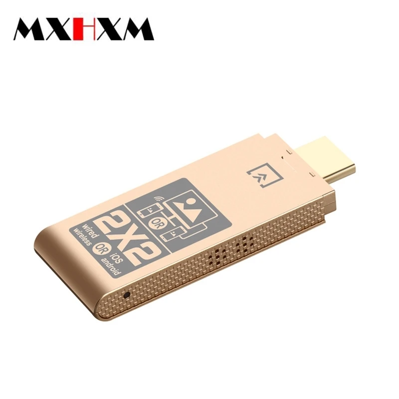 

2x2 1080P Wireless Wired Mobile Phone Same Screen HDMI Cable For Iphone And Android