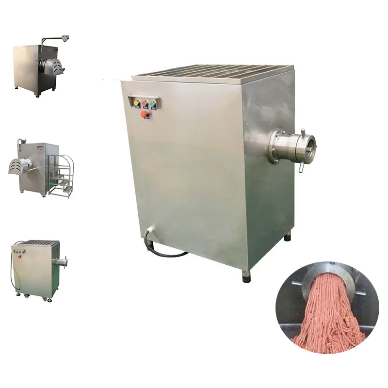 

500-1000kg/h Frozen Meat Mincer Industrial Use Meat Grinding Machine Chicken Mincing Machine
