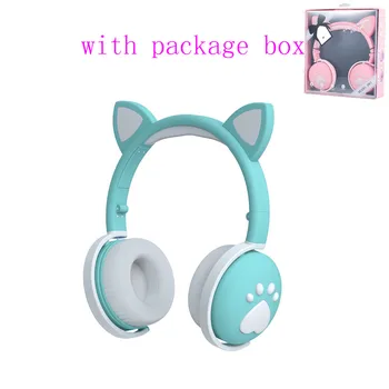 Kawaii Cat Ears & Paw Glowing Headphones 20